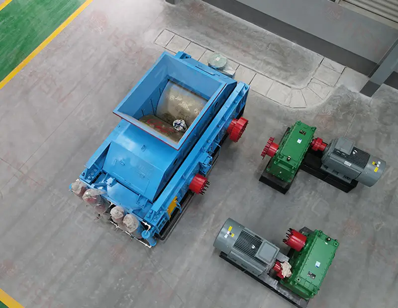 液壓對輥制砂機適用物料，對輥制砂機破碎范圍一覽